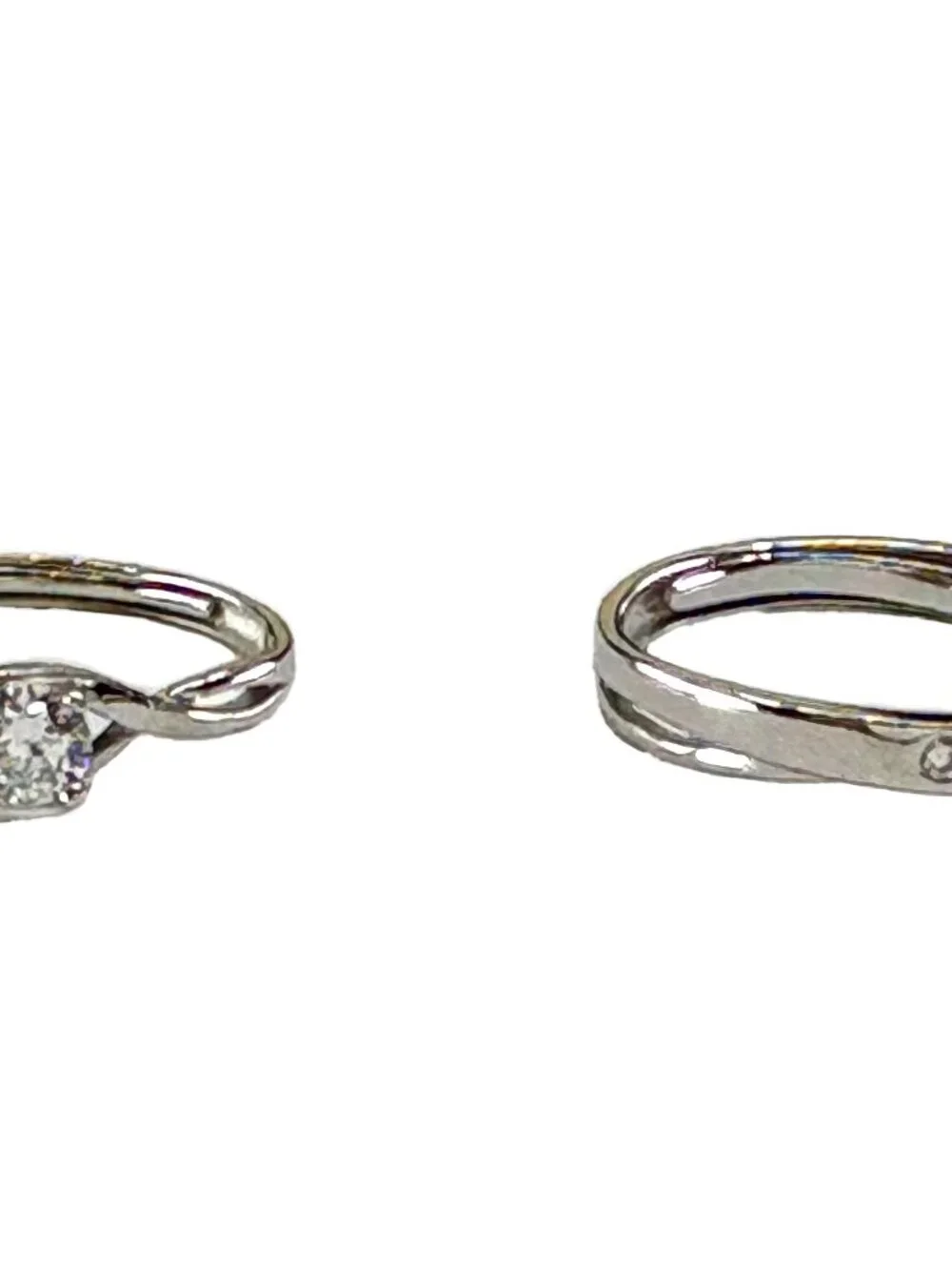 Solid 925 Sterling Silver Matching Couple Rings Set Adjustable His & Her